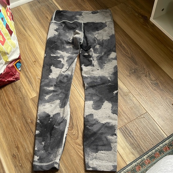 Lululemon Wunder Under Pant Black / Quilting Winter - Picture 2 of 7